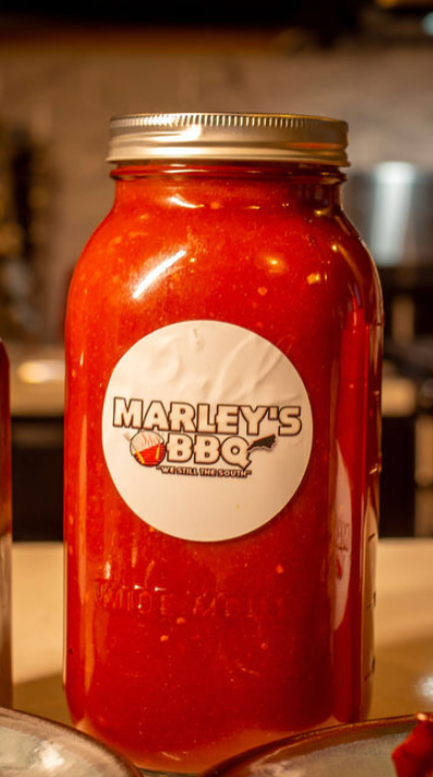 Marleys Original BBQ Sauce 1/2  Gallon